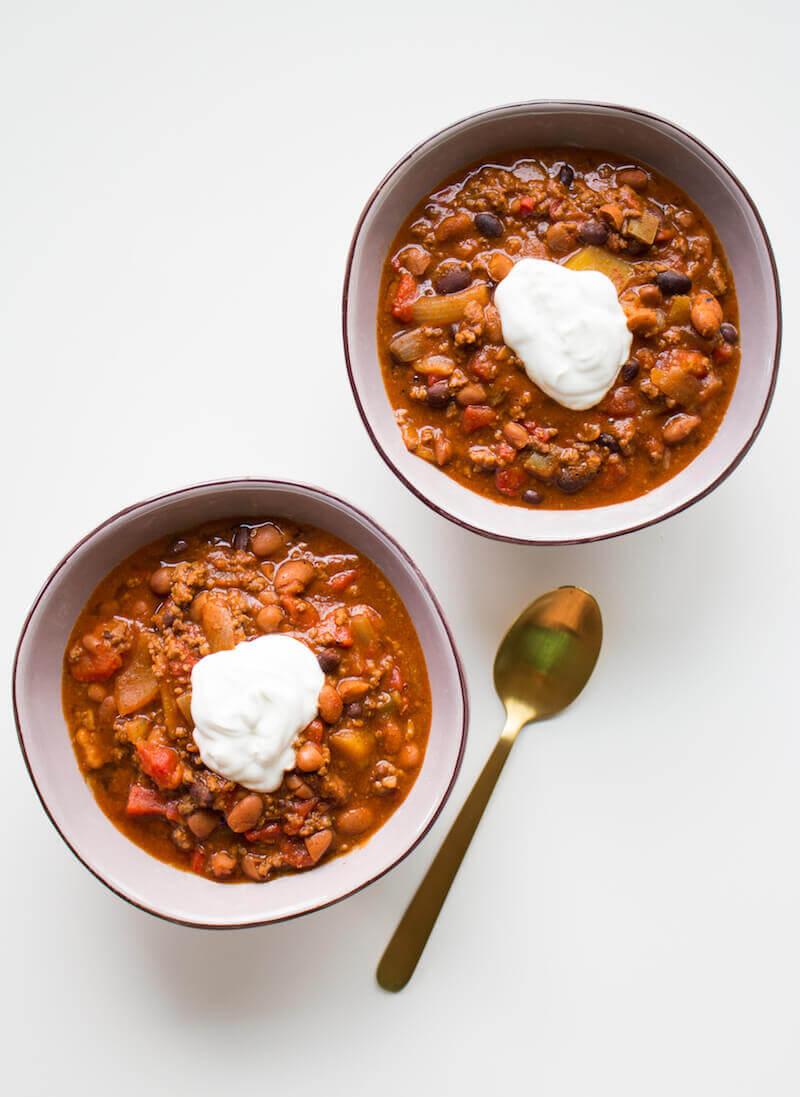 Beef and Butternut Squash Chili
