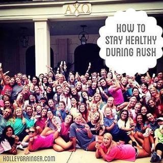 Staying Healthy and Hydrated During Rush