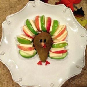 Kid-Friendly Cheddar and Apple Turkey Appetizer