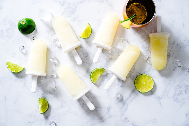 Moscow Mule Popsicles