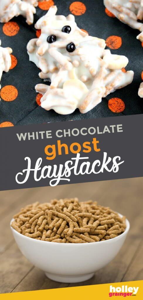 White Chocolate Ghost Haystacks, from Holley Grainger