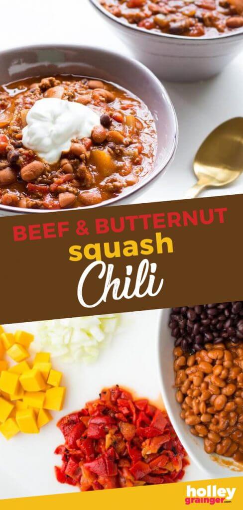 Beef & Butternut Squash Chili from Holley Grainger