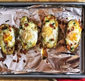 Bacon, Veggie and Egg Potato Pockets