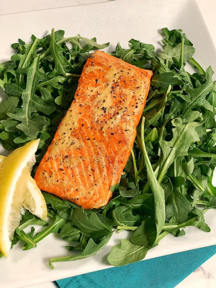 air fryer tips and recipes - Air Fryer Maple Mustard Salmon recipe