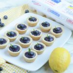 Wild Blueberry and Lemon Cookie Tarts from Holley Grainger