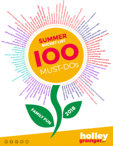 Summer Bucket List -- 100 Must Dos from Holley Grainger