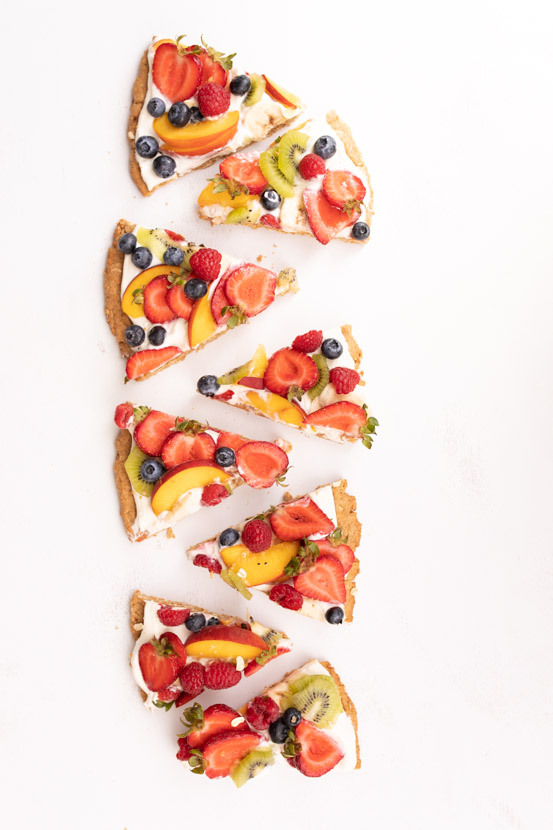 Healthy Fruit Pizza from Holley Grainger