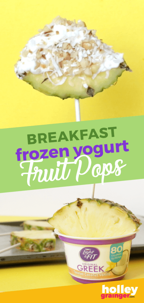 Holley Grainger Frozen Yogurt Fruit Pops for Breakfast