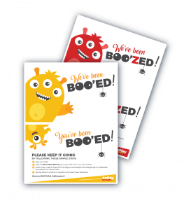 You've been Booed and You've Been Boozed Halloween Printables from Holley Grainger