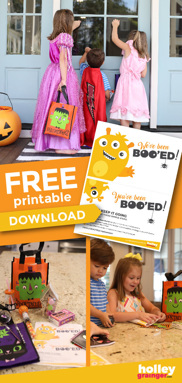 You've Been Boo'ed Free Printable, from Holley Grainger