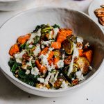 Fall Harvest Bowls with Creamy Thyme Dressing from Holley Grainger