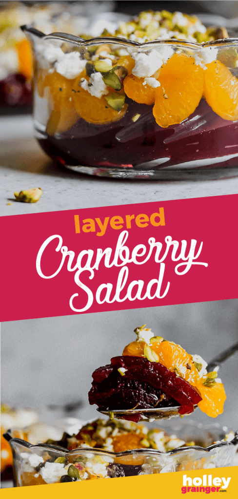 Layered Cranberry Salad from Holley Grainger
