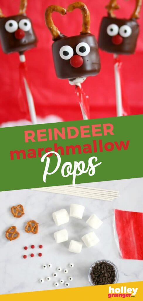 Reindeer Marshmallow Pops from Holley Grainger
