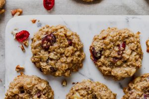 Cranberry Oatmeal Pecan Breakfast Cookies, from Holley Grainger