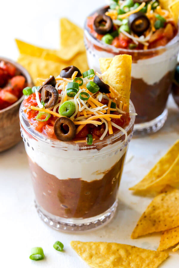 Individual 7-Layer Dip, from Holley Grainger