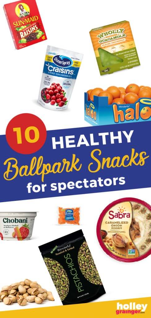 Healthy Ballpark Snacks - Skip the concession stand and pack these snacks next time you're headed to the ballpark. 