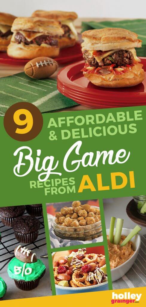 9 Affordable and Delicious Big Game Recipes from ALDI and Holley Grainger