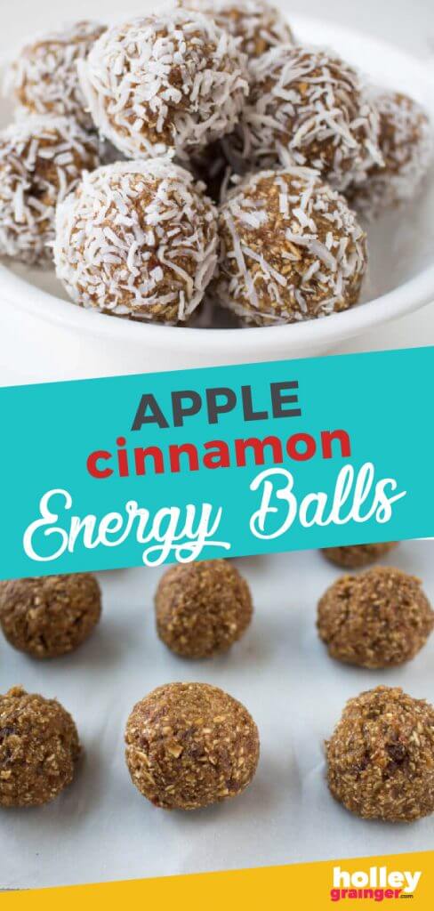 Apple Cinnamon Energy Balls