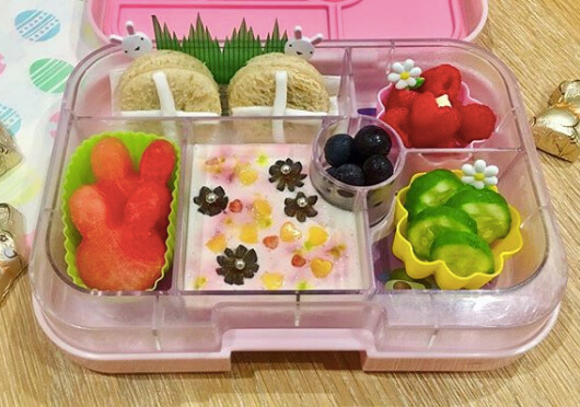 Easter Lunchbox Ideas gathered by Holley Grainger from hydebytes