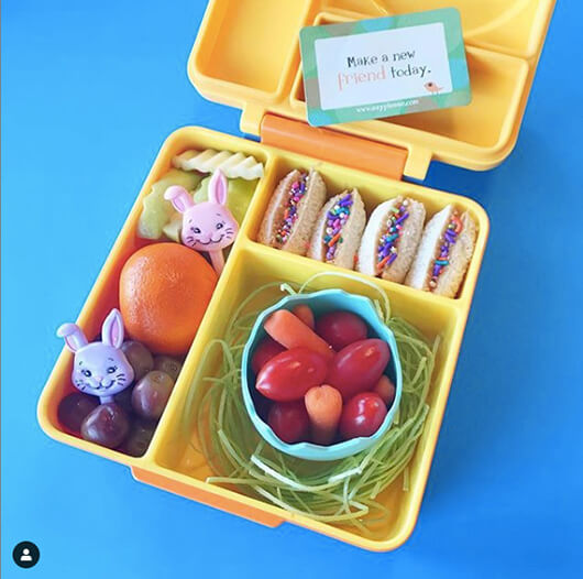 Easter Lunchbox Ideas gathered by Holley Grainger from landryslunches