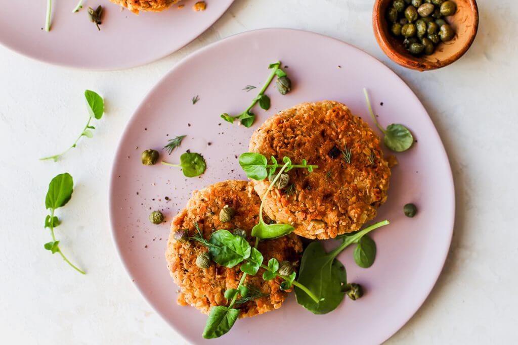 5-Ingredient Salmon Burgers from Holley Grainger
