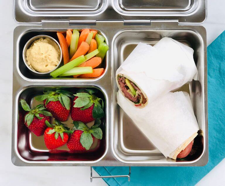 Lunchbox Reboot: Roast Beef Club Wrap | Holley Grainger