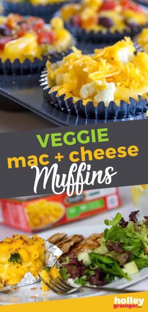 Veggie Mac and Cheese Muffins from Holley Grainger
