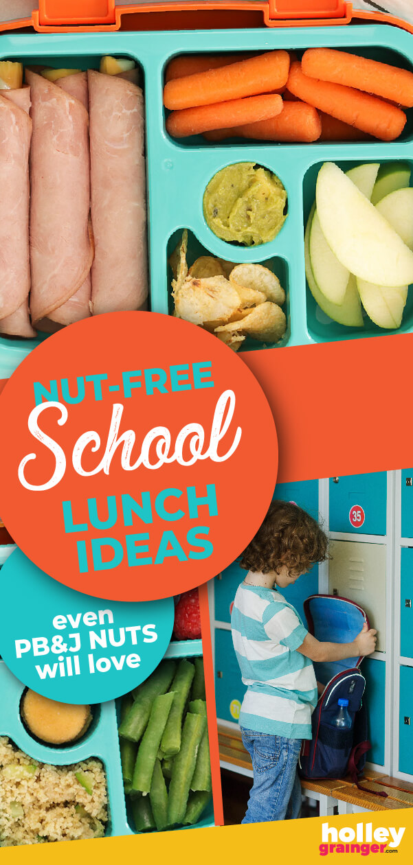 Nut-Free School Lunch Ideas from Holley Grainger