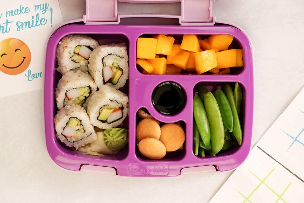 Nut-free Sushi Lunchbox from Holley Grainger