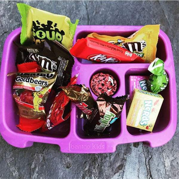 Proposed candy lunchbox from Holley Grainger's kids