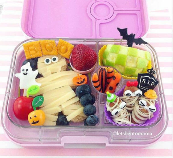 Halloween lunchbox from letsbentomama