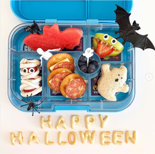 Happy Halloween lunchbox from What Jess Loves