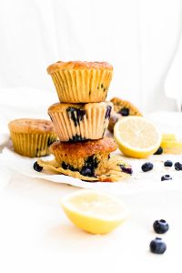 Lemon Blueberry Muffins from Holley Grainger