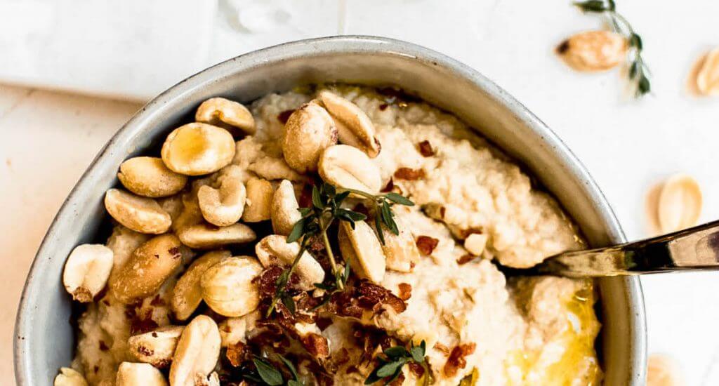 boiled peanut hummus