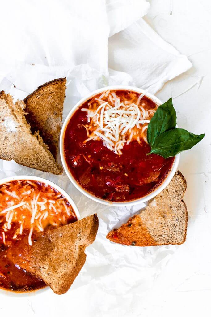 Kid-Friendly Pizza Soup from Holley Grainger