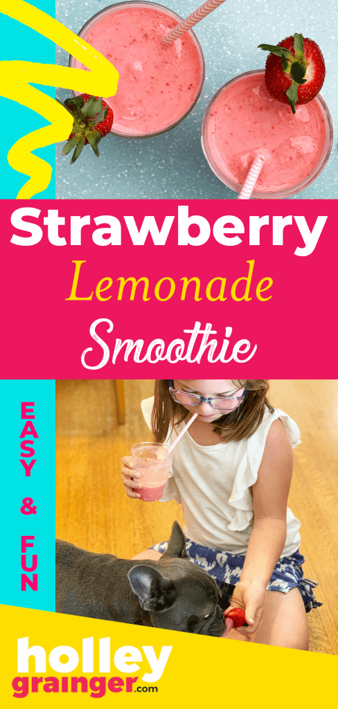 Strawberry Lemonade Smoothies