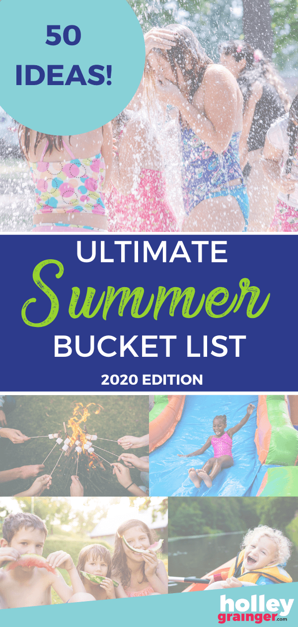 2020 Summer Bucket List