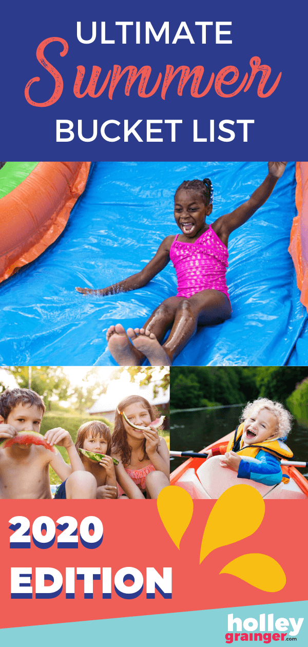 2020 Summer Bucket List