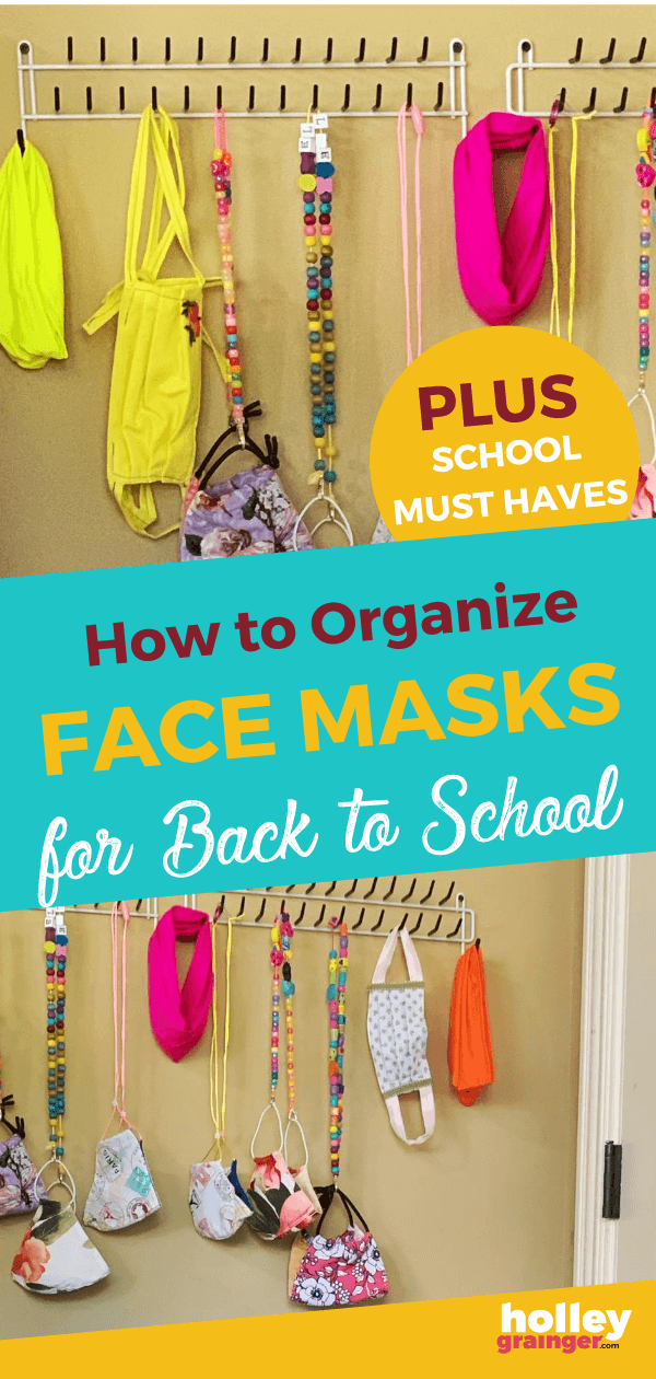 How to Organize Clean Face Masks