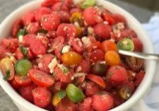 Tomato-Watermelon Salad