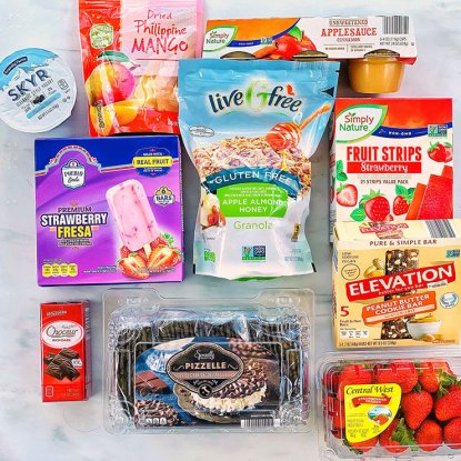25 Healthy School Snacks from ALDI - sweet snacks