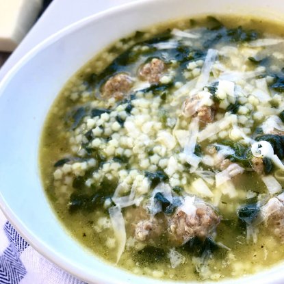 Italian Wedding Soup from Holley Grainger