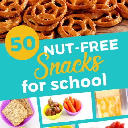 If your school is now a Nut-Free Zone, don't panic because these 50+ kid-approved nut-free snacks for school that will make the school's safe snack list.
