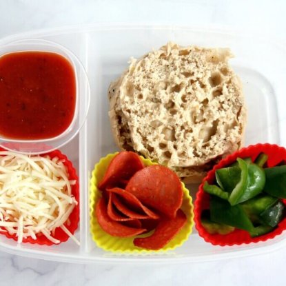 Healthier Lunchable Pizza Lunchbox