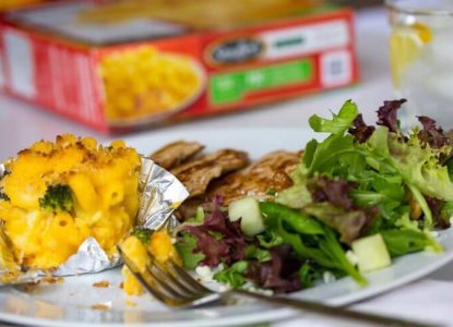 Balance Your Plate with Frozen Foods Veggie Mac and Cheese Muffins