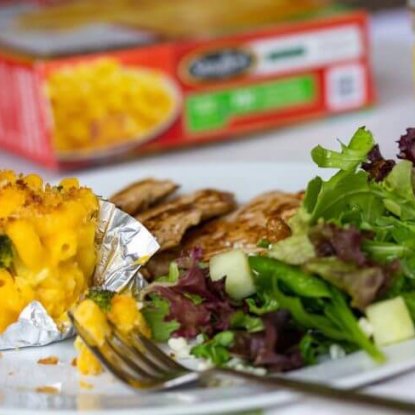 Balance Your Plate with Frozen Foods Veggie Mac and Cheese Muffins
