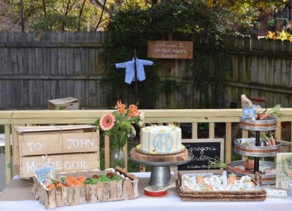 Host a Peter Rabbit Birthday Party