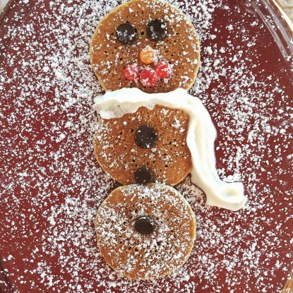 Snowman Pancake Holley Grainger